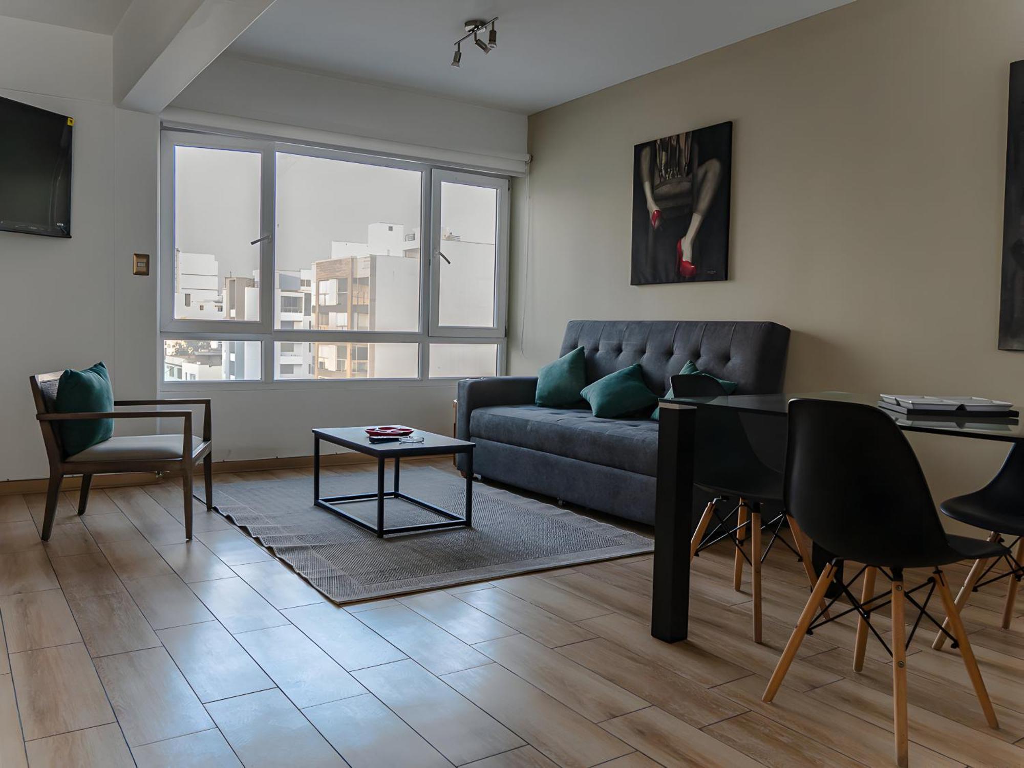 Apartamento Acogedor 2br Miraflores - Tovar *
